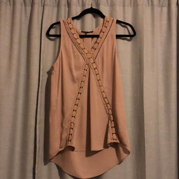 Flowy beige top - Picture 1 of 4